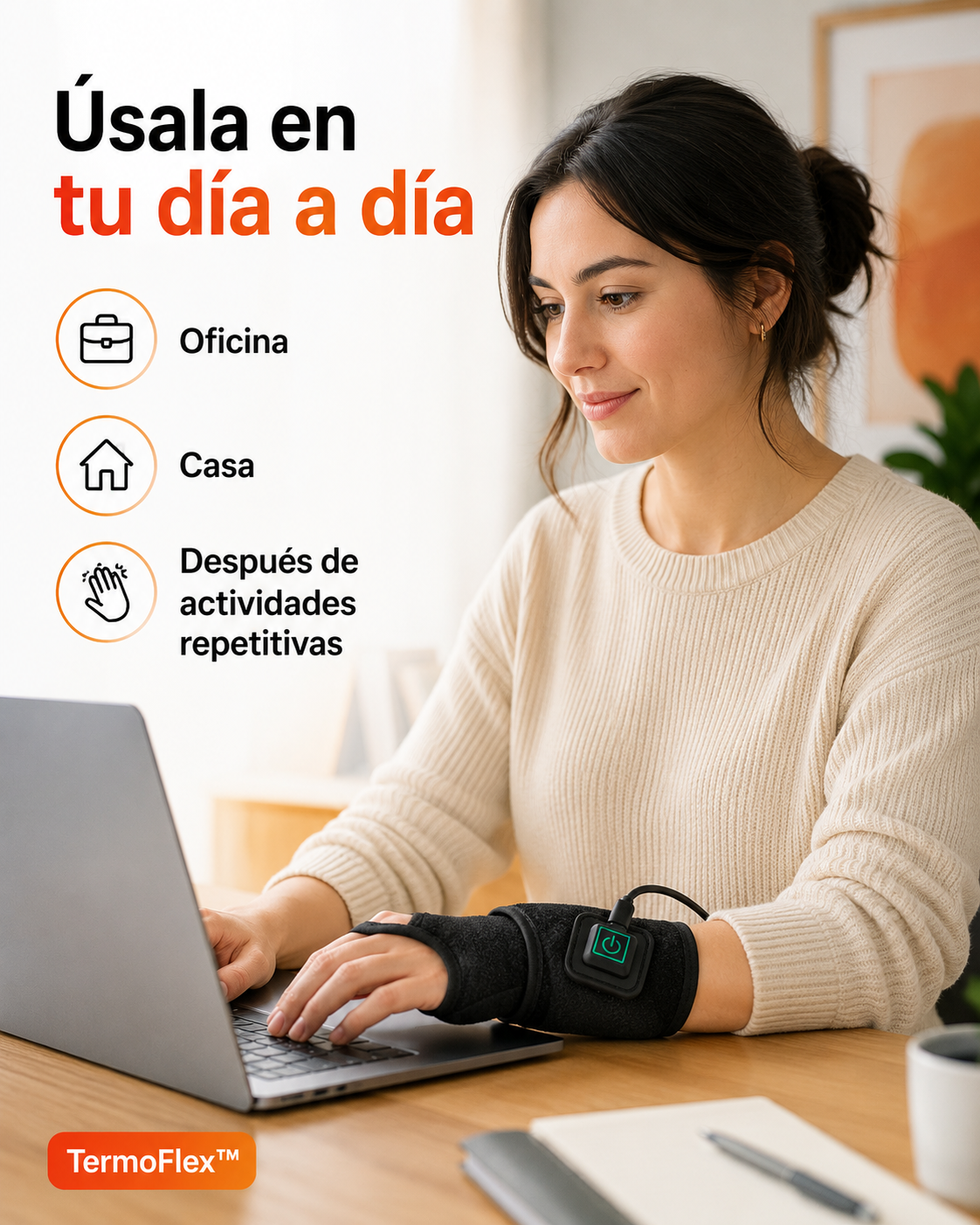 TermoFlex™ | Muñequera Térmica Ajustable